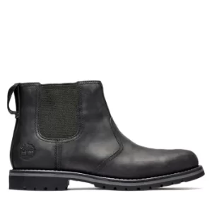 Image of Timberland Larchmont Chelsea Boot For Men In Black Black, Size 11