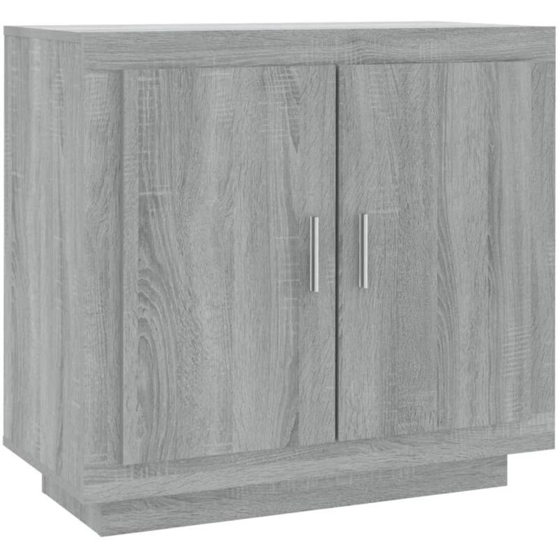 Image of VIDAXL Sideboard Grey Sonoma 80x40x75cm Engineered Wood Vidaxl 8720286968598