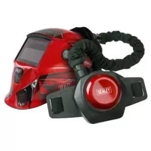 image of Sealey Welding Helmet with TH2 Powered Air Purifying Respirator (PAPR) Auto Darkening