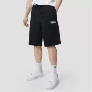 Image of Lonsdale Heavyweight Jersey three quarterTrousers Mens - Black
