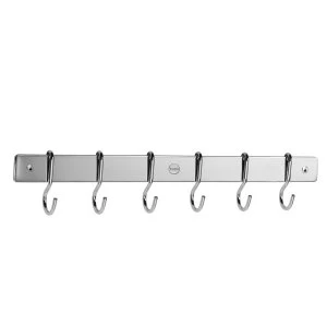 image of Hahn Metro 39cm Wall Mounted Utensil Rail - Chrome