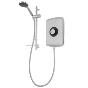 Image of Triton Amore Electric Shower 8.5kW Brushed Steel - 113974