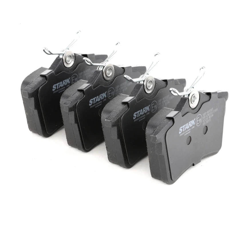 Image of STARK SKBP-0010385 Brake pad set Rear Axle, excl. wear warning contact Brake Pad Set,disc brake (402)