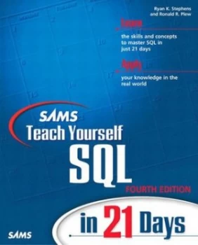 Image of Sams Teach Yourself Sql in 21 Days by Ron Plew Paperback