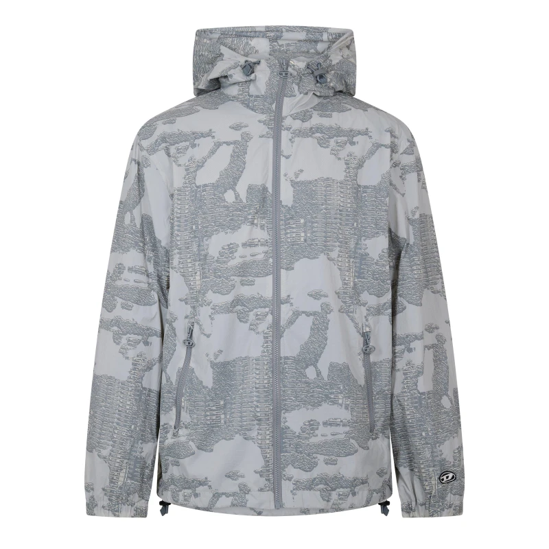 Image of Diesel Mens Bomber Jacket Grey male S (46)