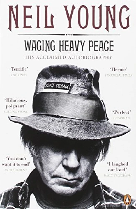 Image of Waging Heavy Peace His Acclaimed Autobio by Neil Young Paperback