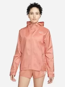 Image of Nike Running Essential Jacket - Dark Pink, Dark Pink Size M Women