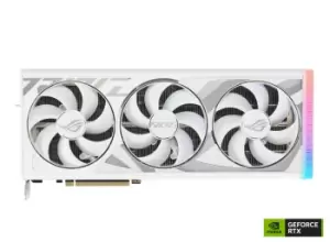 Image of ASUS ROG -STRIX-RTX4080-16G-WHITE NVIDIA GeForce RTX 4080 16GB GDDR6X