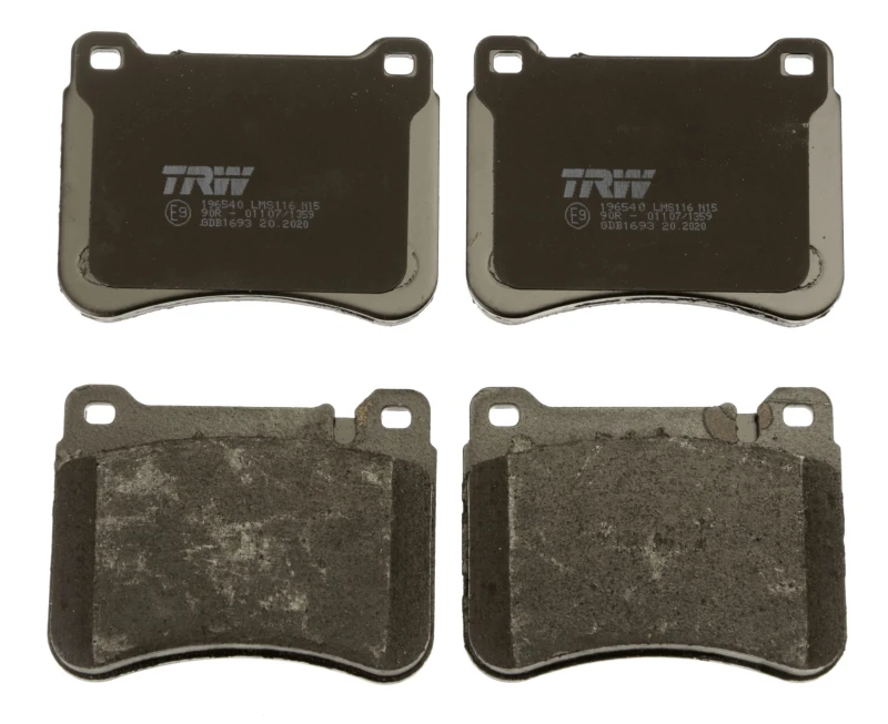 Image of TRW GDB1693 Brake pad set prepared for wear warning indicator Brake Pad Set,disc brake (402)