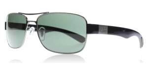 Image of Ray-Ban RB3522 Sunglasses Gunmetal / Black 004/71 61mm