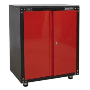 Image of Modular 2 Door Cabinet with Worktop 665MM
