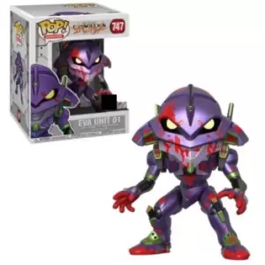 image of Neon Genesis Evangelion Eva Unit 01 6" Metallic EXC Pop! Vinyl