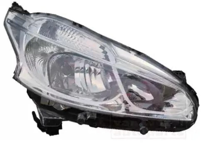 Image of VAN WEZEL 4034968 Headlights H7/H7, Right, with motor for headlamp levelling Headlight (259)