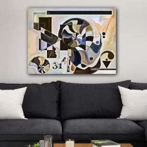 Image of 1275497500_70100 Multicolor Decorative Canvas Painting