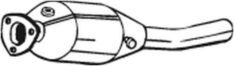 Image of BOSAL 099-042 Catalytic Converter with mounting parts Catalyst Converter (429)