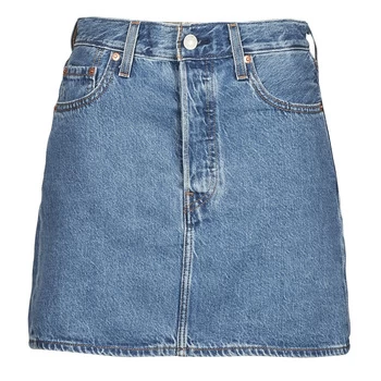 Levis RIBCAGE SKIRT womens Skirt in Blue - Sizes US 29,US 30,US 27,US 26,US 24,US 25,US 31,US 28 / 28