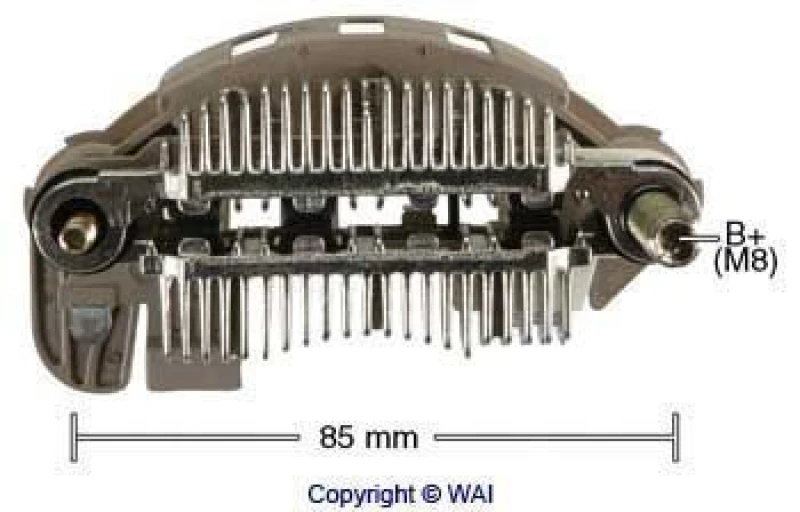 Image of WAI Rectifier, alternator WAI IMR8566