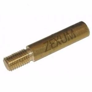 Image of Zexum Brass Cobra Conduit Ducting Rod End Connector - 11mm