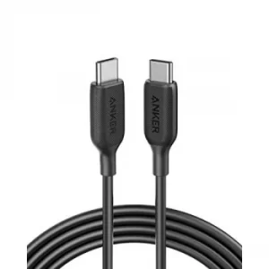 Image of Anker PowerLine III USB C to USB C 6ft Black