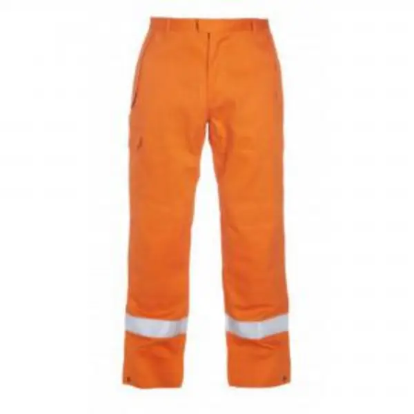 image of Hydrowear Meddo Multi Cvc Flame Retardant Anti-Static Trouser Orange BESWHYD043510OR38