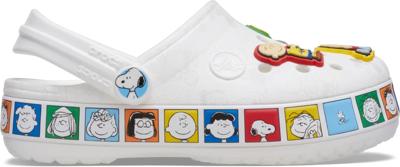 Image of Crocs Kids Peanuts Crocband Toddler Clogs Multi C10