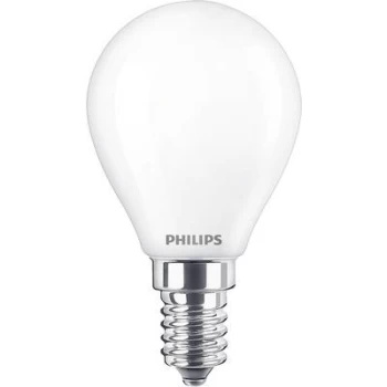 Image of Philips Lighting 76343500 LED (monochrome) EEC F (A - G) E14 Teardrop shape 4.3 W = 40 W Warm white (Ø x L) 4.5cm x 8.2cm