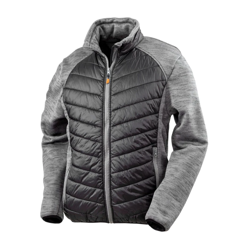 Image of Result Result Men Work-Guard Elevator Jacket in Black Size: Small Black S Male 5057819123197