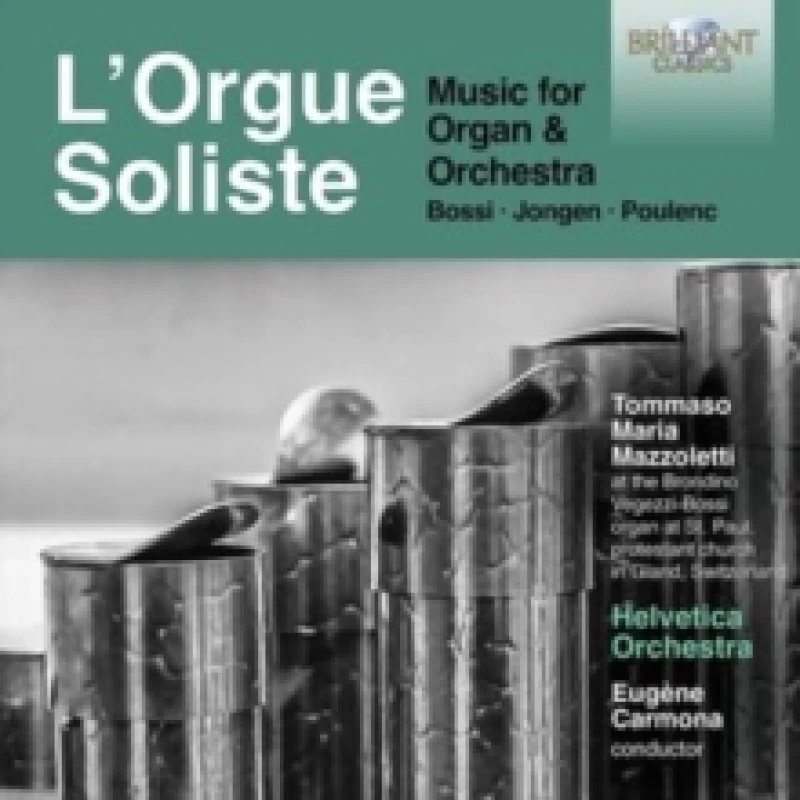 Image of L'orgue Soliste: Music for Organ & Orchestra CD / Album (Jewel Case)