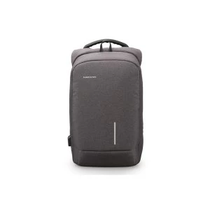 image of Kingsons Anti Theft Backpack Smart USB Series for up to 15.6" Laptop Dark Grey