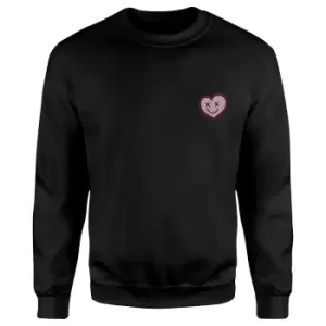 Image of DC Comics XOXO Harley Embroidered Unisex Sweatshirt - Black - L - Black