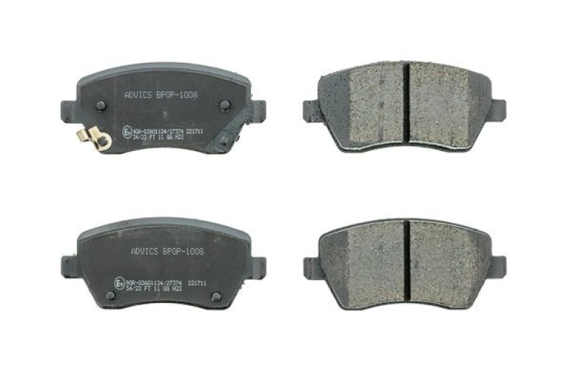 Image of AISIN Brake pad set AISIN BPOP-1008