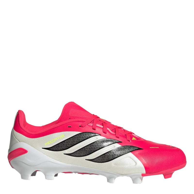 Image of adidas Kids adidas Predator League Firm Ground Football Boots Red/Blk/White male 5.5 (38.7)