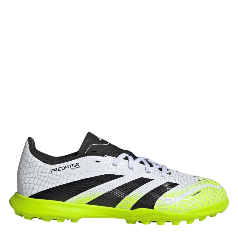 Image of adidas Predator Childrens Astro Turf Football Boots Astro Turf Football Boots C10 (28) White 08047827100