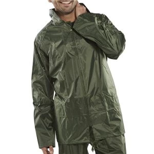 Image of Bdri Weatherproof L B Dri Jacket Olive Green