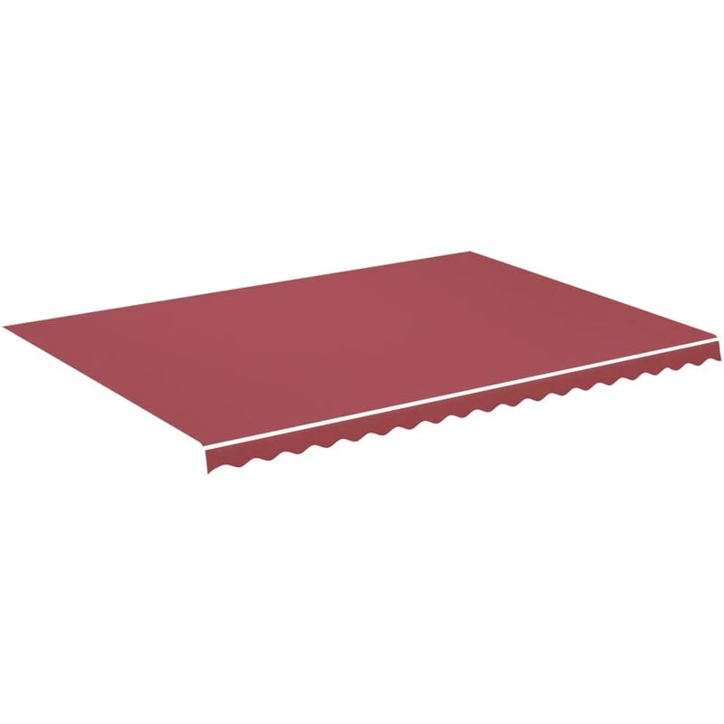 Image of VIDAXL Replacement Fabric for Awning Burgundy Red 5x3.5 m Vidaxl 8720286150634