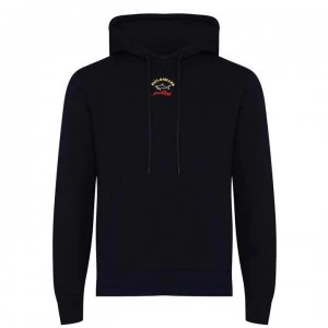 Image of Paul And Shark Chest OTH Hoodie - Navy 013