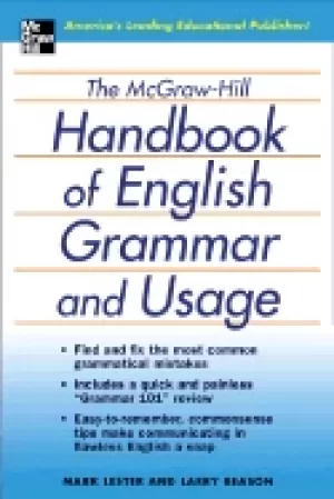 Image of mcgraw hill handbook of english grammar and usage