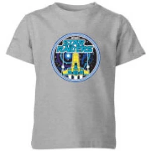 Image of Atari Star Raiders Kids T-Shirt - Grey - 11-12 Years