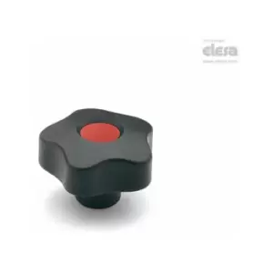 Image of Elesa - Lobe knob-VCT.32-SST-M6-C4 Yellow