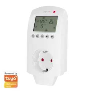 Image of LogiLink WiFi Smart thermostat socket, Tuya compatible, CEE 7/3
