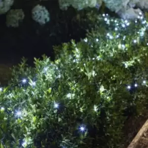 Image of Smart Solar 200 LED Solar-Powered String Lights - White
