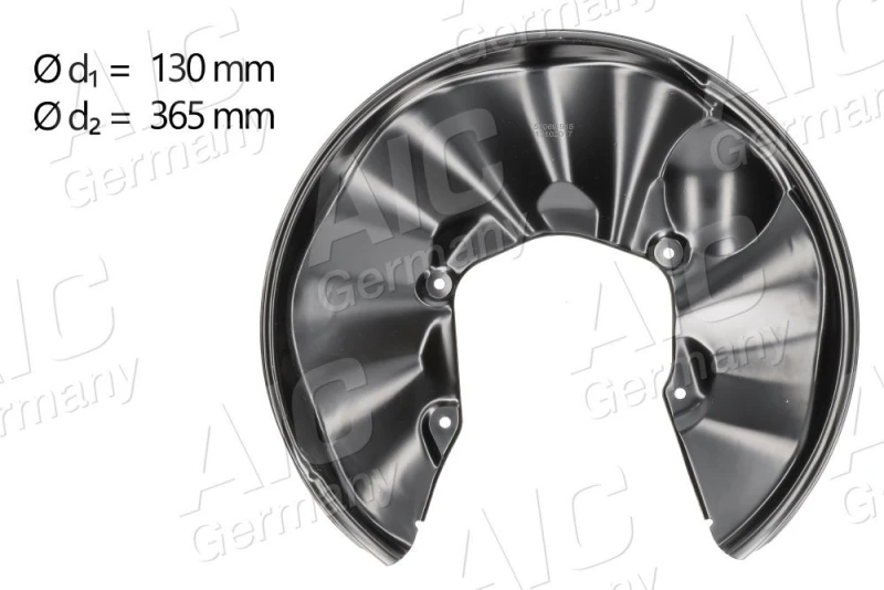 Image of Brake disc backing plate AIC 57069