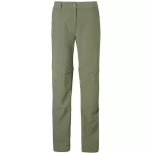 image of Craghoppers Womens Nosi Life Convertible Zip Off Trousers 12L - Waist 28' (71cm), Inside Leg 33'