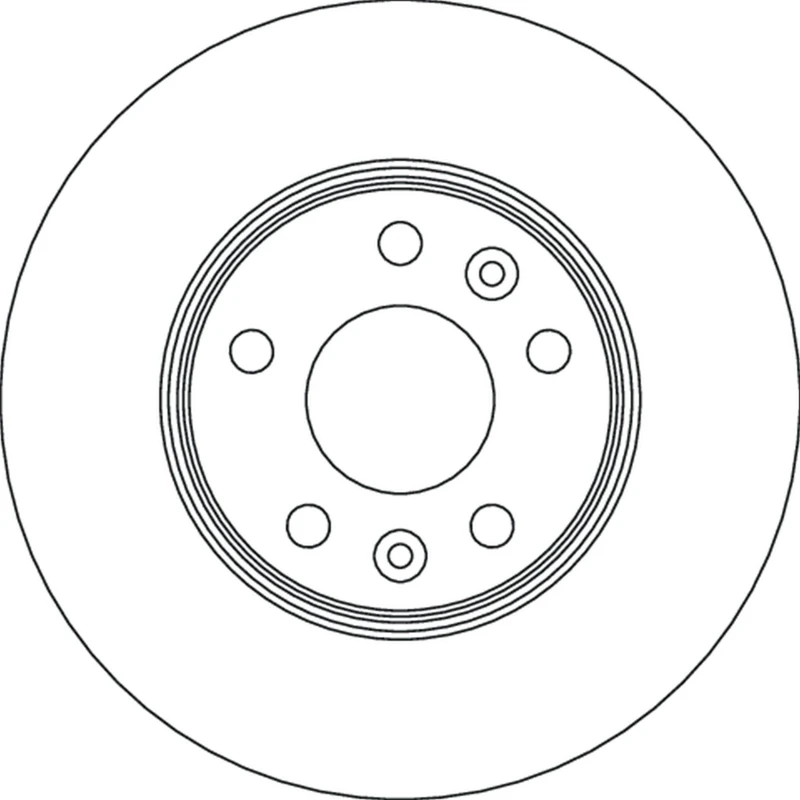 Image of Brake disc TRW DF6720S