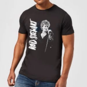 Rod Stewart Poster Mens T-Shirt - Black - M