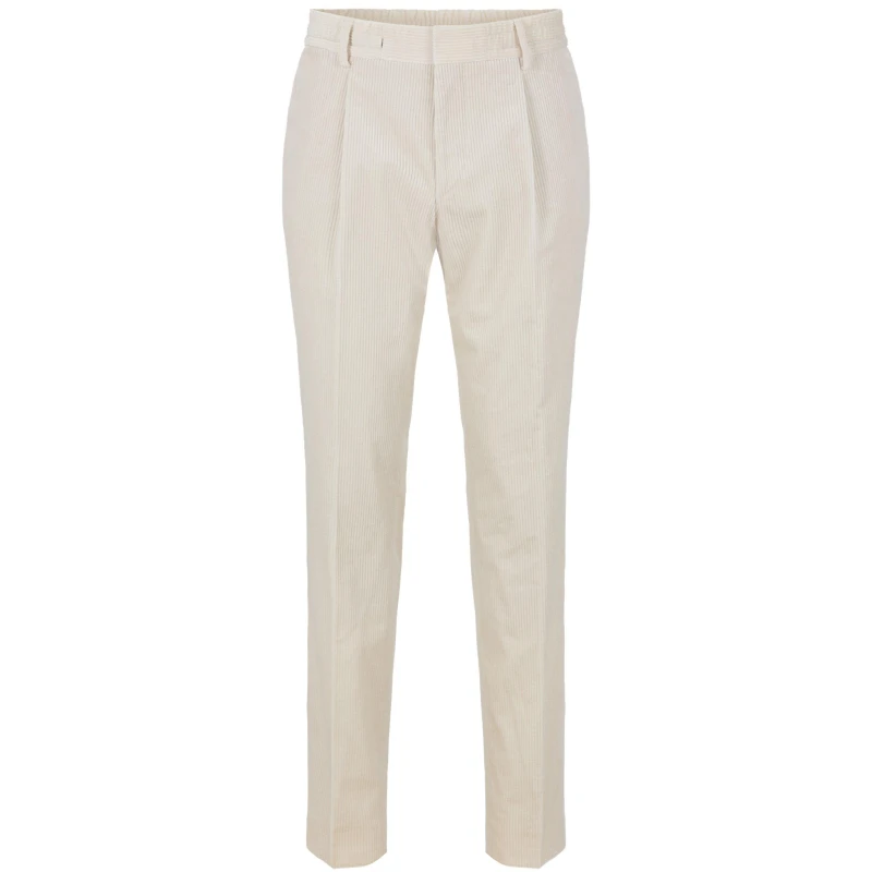 Image of Boss Mens Closed Hem Jersey Joggers Open White male 30W R