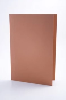 Image of Guildhall Square Cut Folder Foolscap 250gsm Orange PK100