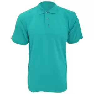 Image of Kustom Kit Workwear Mens Short Sleeve Polo Shirt (XS) (Turquoise)