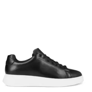 Image of BOSS Bulton Leather Trainers - Black