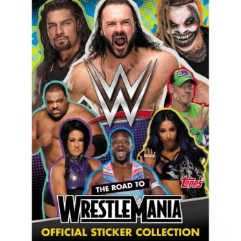 Image of WWE The Road To Wrestle Mania Album Packs
